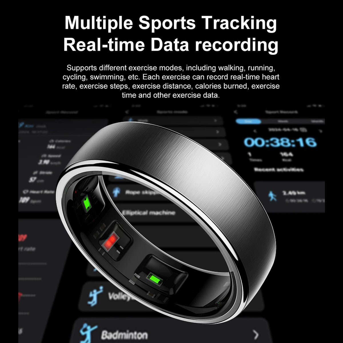 Smart Ring for Health & Sleep Tracking- test